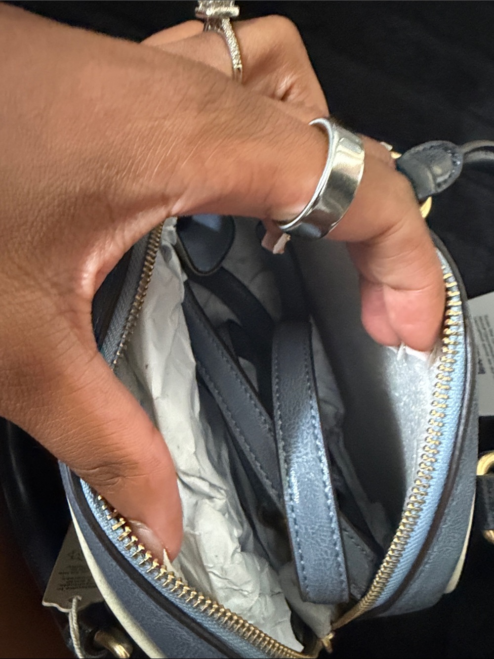 Coachtopia Bowler bag - navy blue - Picture 2 of 6